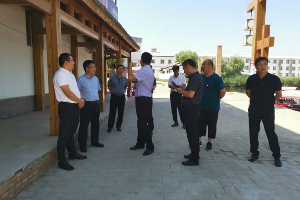 雄安領導蒞臨我公司視察 雄安領導蒞臨我公司視察